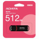 Adata MEMORY DRIVE FLASH USB3 512GB/BLACK AUV150-512G-RBK ADATA