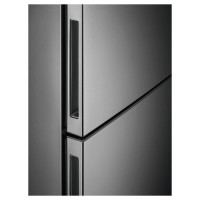 Electrolux ledusskapis ar saldētavu apakšā, 201 cm, sudraba - LNT7ME36X3