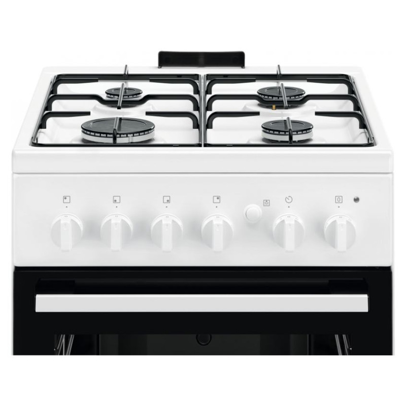 Electrolux gāzes plīts, 50cm, balta - LKG500013W