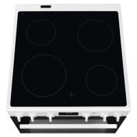 Electrolux elektriskā plīts ar elektrisko cepeškrāsni, balta - LKR64023AW