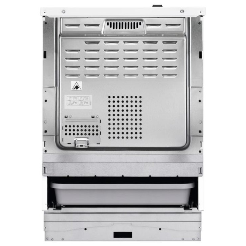 Electrolux elektriskā plīts ar elektrisko cepe&scaron;krāsni, balta - LKR64023AW