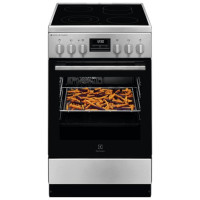 Electrolux elektriskā plīts ar elektrisko cepeškrāsni, tērauda - LKR564255X