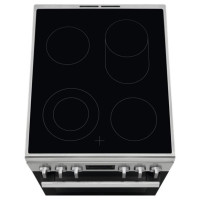 Electrolux elektriskā plīts ar elektrisko cepeškrāsni, tērauda - LKR564255X