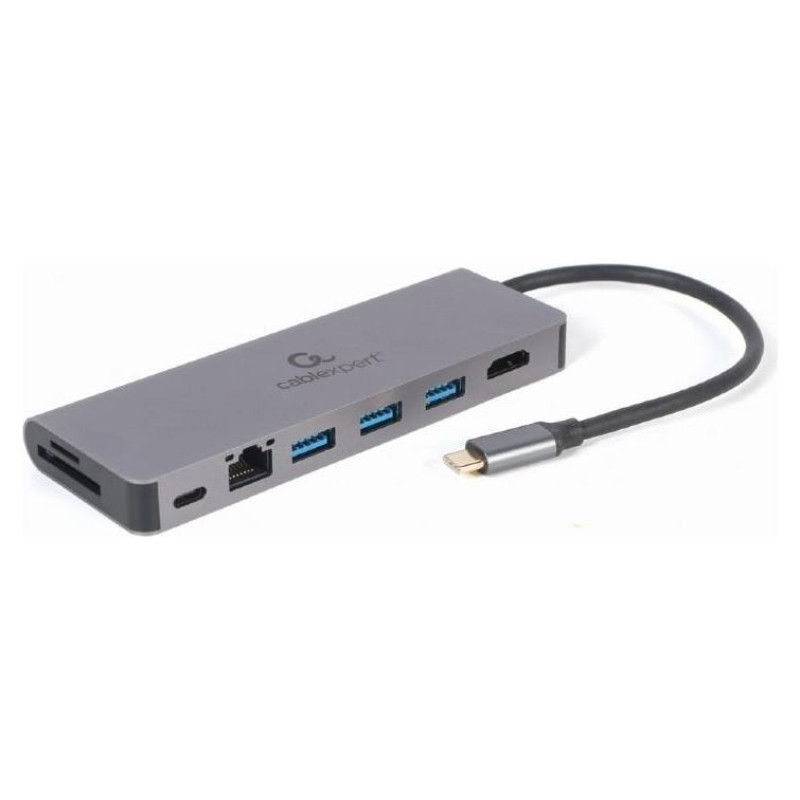 Gembird I/O ADAPTER USB-C TO HDMI/USB3/5IN1 A-CM-COMBO5-05 GEMBIRD
