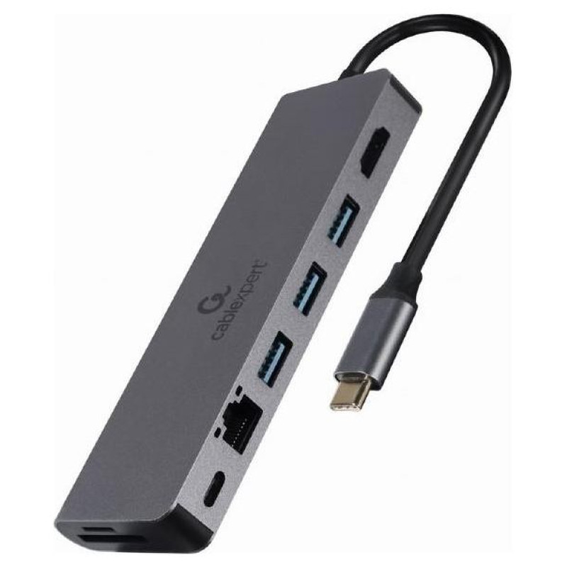 Gembird I/O ADAPTER USB-C TO HDMI/USB3/5IN1 A-CM-COMBO5-05 GEMBIRD