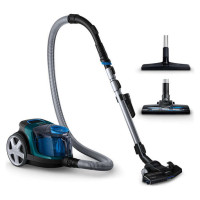 Philips PowerPro Compact bezmaisu putekļsūcējs, 900 W (zils) - FC9334/09