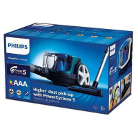 Philips PowerPro Compact bezmaisu putekļsūcējs, 900 W (zils) - FC9334/09