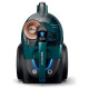 Philips PowerPro Expert Bagless bezmaisa putekļsūcējs, (melns ar zaļu) - FC9744/09