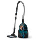 Philips PowerPro Expert Bagless bezmaisa putekļsūcējs, (melns ar zaļu) - FC9744/09