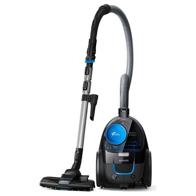 Philips Vacuum Cleaner|PHILIPS|PowerPro Compact FC9331/09|Canister/Bagless|900 Watts|Capacity 1.5 l|Noise 76 dB|Black|Weight 4.5 kg|FC9331/09