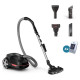 Philips 6000 series putekļsūcējs ar maisu, 900W, melns - XD6142/12