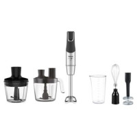 Tefal rokas blenderis Infinity Force Pro 5in1,  melns/nerūsējošais tērauda - HB95LD38