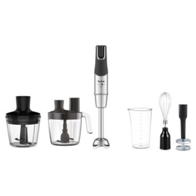 Tefal rokas blenderis Infinity Force Pro 5in1,  melns/nerūsējo&scaron;ais tērauda - HB95LD38
