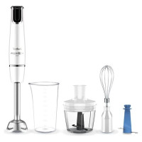 Tefal rokas blenderis Infinity Force, balts/nerūsējošais tērauda - HB9441