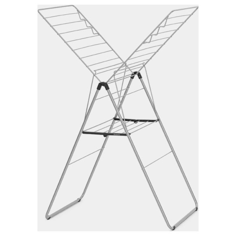 Brabantia HangOn veļas žāvētājs, 20m, Mettallic Grey - 403422