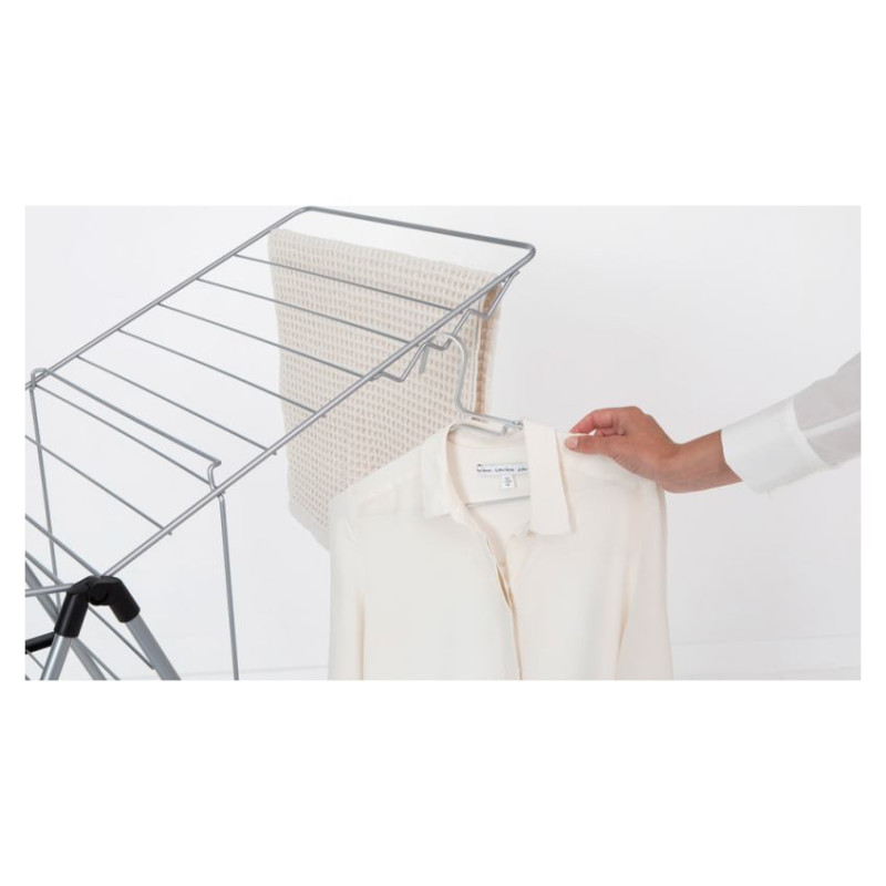 Brabantia HangOn veļas žāvētājs, 20m, Mettallic Grey - 403422