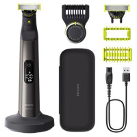 Philips OneBlade Pro skuveklis, hroma - QP6652/61