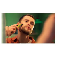 Philips OneBlade 360 skuveklis sejai, zaļš un pelēks ar 3 rugāju ķemmēm - QP2724/23