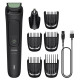 Philips Multigroom series 3000 trimmeris (7-in-1), melns ar zaļu - MG3920/15