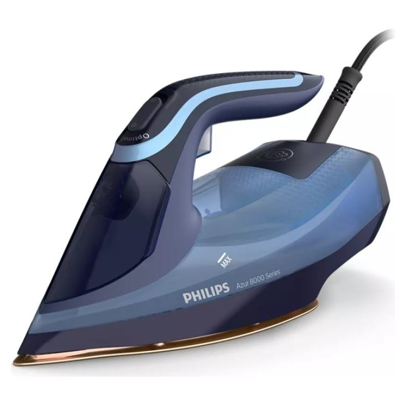 Philips 8000 sērijas Tvaika gludeklis,3000W, gai&scaron;i zils - DST8020/20