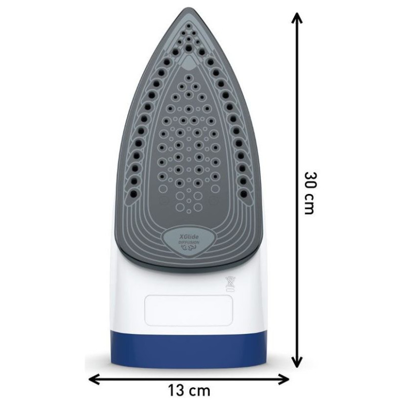 Tefal Express gludeklis, 2400W, zils - FV2838E0