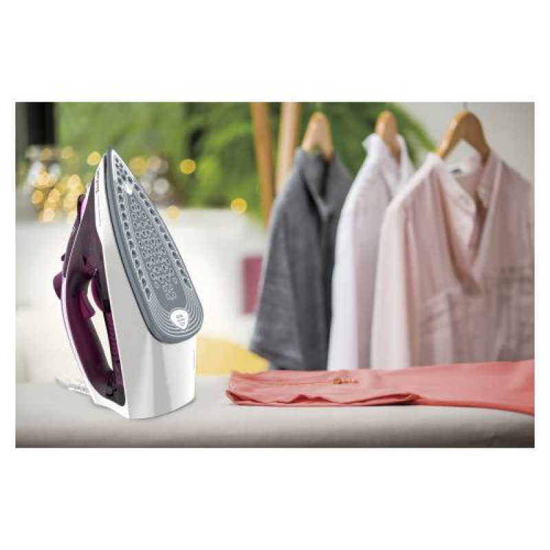 Tefal Express gludeklis, 2400W, violets/balts - FV2835E0