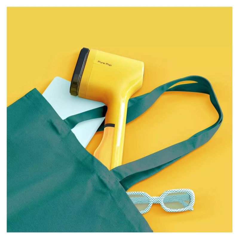 Tefal Pure Pop rokas tvaika gludinā&scaron;anas ierīce, 1300W, dzeltens - DT2026E1