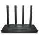 Tp-Link Wireless Router|TP-LINK|Wireless Router|1500 Mbps|Wi-Fi 6|1 WAN|3x10/100/1000M|Number of antennas 4|ARCHERAX12