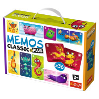 Trefl Memo Classic Plus Piemīlīgie monstriņi