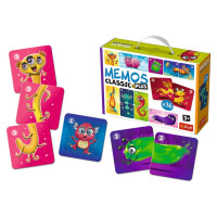 Trefl Memo Classic Plus Piemīlīgie monstriņi