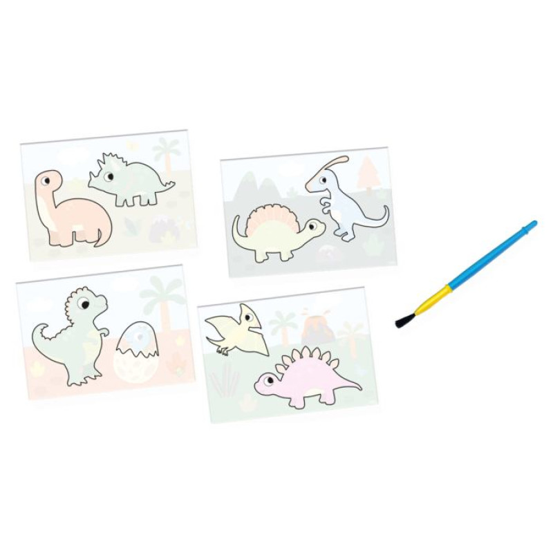 SES Mans pirmais komplekts krāso&scaron;anai ar ūdeni - Dinozauri