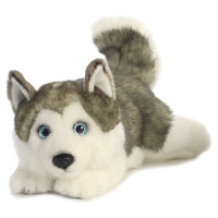 Aurora Plush AURORA Miyoni Mīkstā rotaļlieta Husky (grey), 27 cm