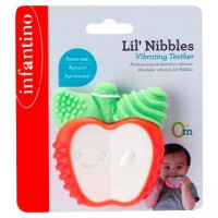 Infantino Lil´ nibbles Vibrējošais zobgrauznis ābols