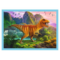 Trefl Pužļu komplekts Dinozauri 4in1, 12+15+20+24 gab.