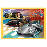 Trefl HOT WHEELS Pužļu komplekts 4 in 1