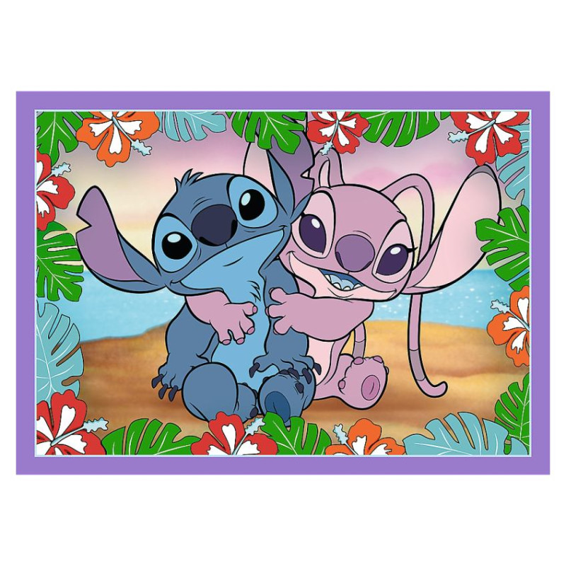Trefl DISNEY STITCH Pužļu komplekts 4in1