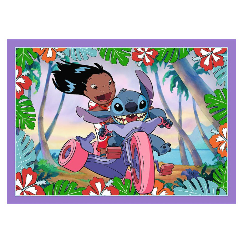 Trefl DISNEY STITCH Pužļu komplekts 4in1