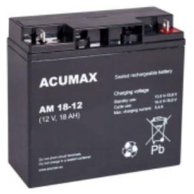 EMU BATTERY 12V 18AH VRLA/AM18-12 ACUMAX EMU