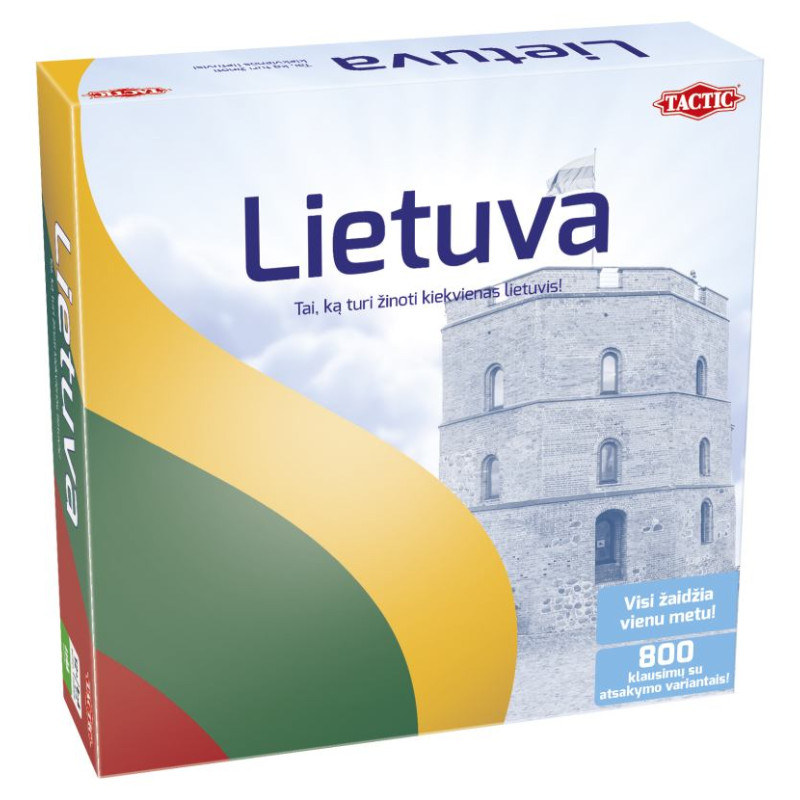 Tactic Galda spēle "Lietuva" (Lietuvie&scaron;u val.)