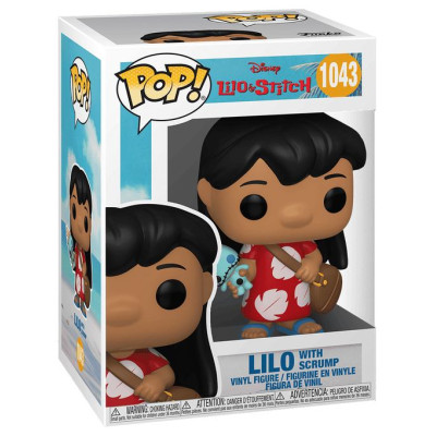 Funko POP! Vinila figūra: Disney: Lilo & Stitch - Lilo (w/ Scrump)