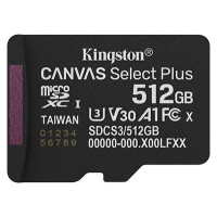 Kingston MEMORY MICRO SDXC 512GB UHS-I/SDCS3/512GBSP KINGSTON