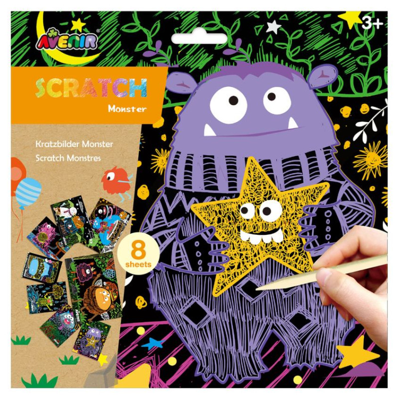 Avenir Skrāpējams komplekts: Briesmonī&scaron;i