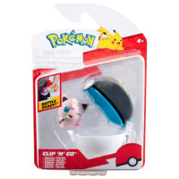 Pokemon W14 Clip ´N Go Poké bumbiņu komplekts ar figūru