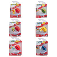 Pokemon W14 Clip ´N Go Poké bumbiņu komplekts ar figūru