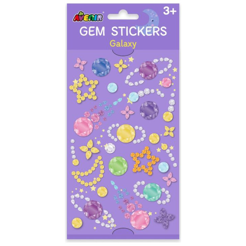 Avenir Dārgakmeņu uzlīmes: Galaktika