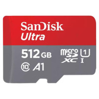 Sandisk MEMORY MICRO SDXC 512GB UHS-I/W/A SDSQUAC-512G-GN6MA SANDISK
