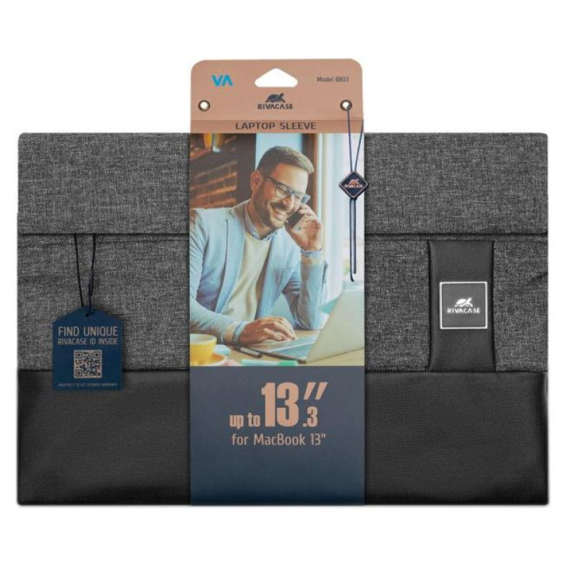 Rivacase NB SLEEVE ULTRABOOK 13.3"/8803 BLACK MELANGE RIVACASE