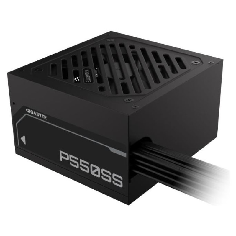 Gigabyte Power Supply|GIGABYTE|550 Watts|Efficiency 80 PLUS SILVER|PFC Active|MTBF 100000 hours|GP-P550SS