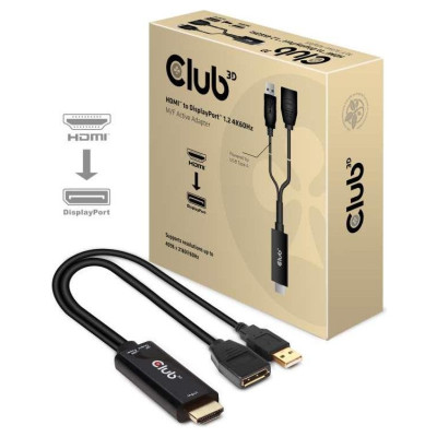 Club3D I/O ADAPTER HDMI TO DP/ACTIVE M/F CAC-1331 CLUB3D