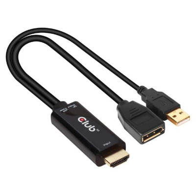 Club3D I/O ADAPTER HDMI TO DP/ACTIVE M/F CAC-1331 CLUB3D